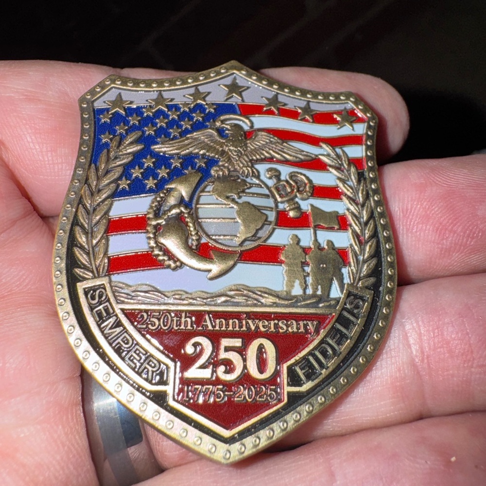 USMC NAVY 250th Anniversary Commemorative Coin